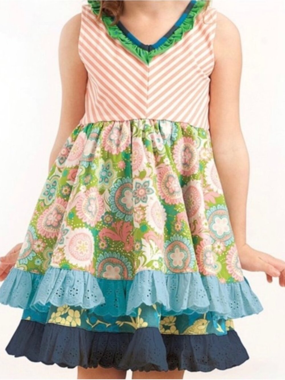 ⭐ Matilda Jane It’s A Wonderful Parade Cake Walk Tank Dress Size 6